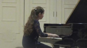 Ксения Фокина. М.Мошковский этюд №6 фа мажор