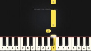 Speakerman - Theme Song | Beginner Piano Tutorial | Easy Piano