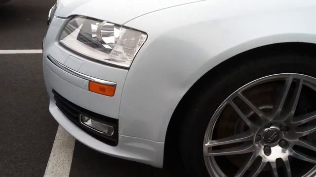 Audi S8 Left Fender Repair. www.doordingfix.com 717-473-7376 смотреть онлайн