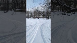 Снегоход на базе "Буран" с двигателем "ОКА" ВАЗ 1111.