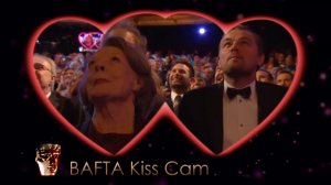 Kiss Cam на Bafta в честь 14 февраля