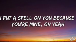 Screaming Jay Hawkins - I Put a Spell on You (Lyrics)