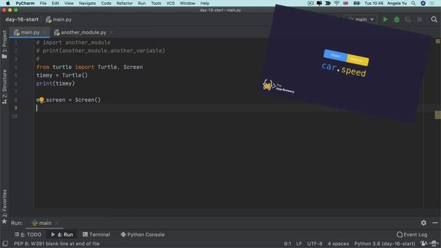 Constructing Objects and Accessing their Attributes and Methods | The Complete Python Pro Bootcamp
