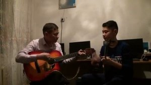 Тимати  ЛАДА СЕДАН  Баклажан на гитаре и  домбре.