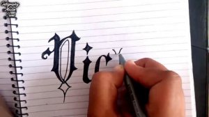 Calligraphy || Drawing Victorian Gothic Fonts | Schéin Kalligrafie