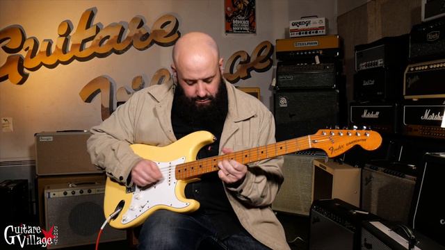 Fender Stratocaster Hardtail 1980 - Guitare Village смотреть онлайн