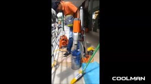 Husqvarna DMS240 with Coolman 160mm Core Bit