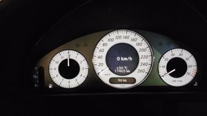 Рестайлинг приборной панели Mercedes W209 _ Обнуление приборки