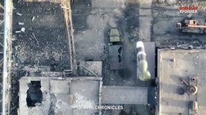 Уничтожение пехоты ВСУ гранатами ВОГ-17 с беспилотника.