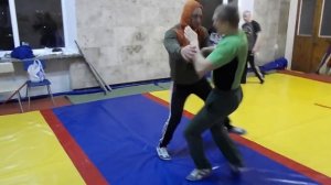 Вторая тренировка по грепплингу. Борьба в стойке!!!