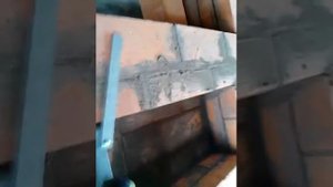 Крепление печных  дверок в готовый проем.