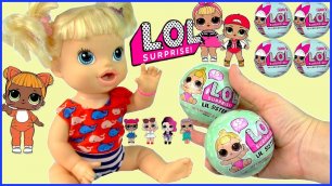 Куклы Пупсики LOL SURPRISE Dolls Series 2 Открываем Сюрпризы Игрушки для Девочек Куклы Лол
