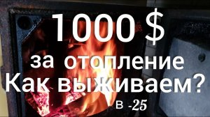 ГАЗ ПОДОРОЖАЛ . Котёл, дровник , подогрев воды и т.д. Что мы придумали .