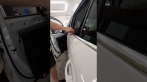 Skoda kodiaq снятие молдингов хром часть 2