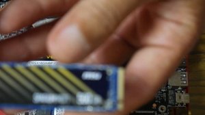 มือใหม่อัพเกรด SSD NVMe Spatium M371 16G  RAM 16G  สำหรับโน็ตบุ๊ค MSI รุ่น GP73 Leapard 8RE