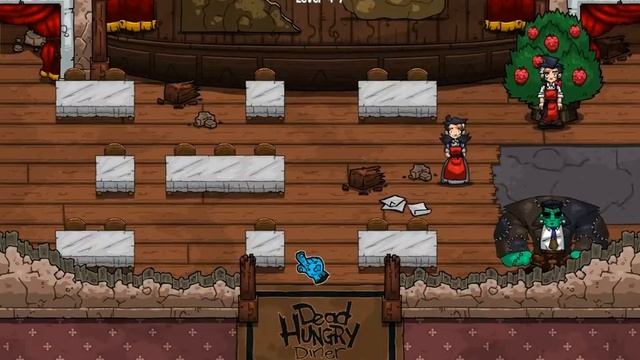 Dead Hungry Diner - World 4 (Level 4-1 ~ 4-10) смотреть онлайн