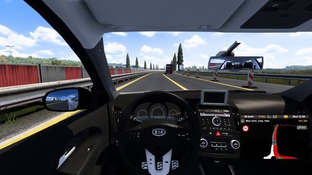 Kia Ceed 2006 - Euro Truck Simulator 2 смотреть онлайн
