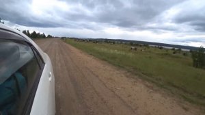 Деревня. Красивые виды.Красноярский край, Богучанский район