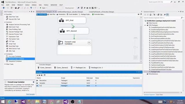 SSIS Interview Question What is Scope of Variable and How to Change in SSIS Package смотреть онлайн