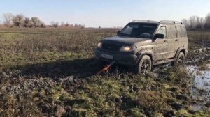 Покатушки, патриот на грязевой, УАЗы 469 на экстрим резине, и дизельный уаз на белках. Нашли грязь