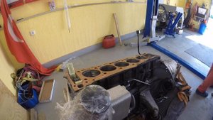 Сборка мотора Мерседес  OM613 320cdi