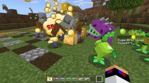 РАСТЕНИЯ НУБА ПРОТИВ ЗОМБИ ПРО в МАЙНКРАФТ ! ДЕВУШКА НУБ И ПРО ВИДЕО ТРОЛЛИНГ ЕВГЕНБРО MINECRAFT