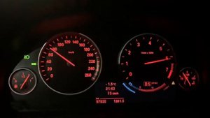 BMW F10 520 0-100 N20B20 stock разгон/acceleration