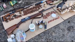 У белгородца нашли арсенал оружия