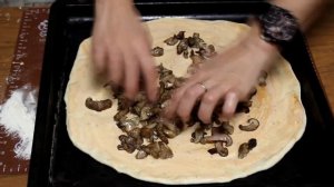 Пицца на песочном тесте - просто и вкусно! Delicious pizza