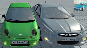 Обзор модов Симпл Кар Краш: Hyundai Solaris, Deo Matiz