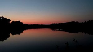 Озеро Ушмар. Закат