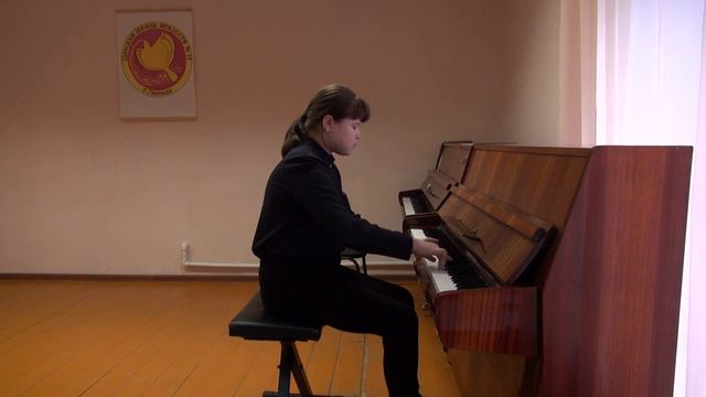 Кожевникова Злата, 11 лет. К.Черни.Этюд соч. 718 смотреть онлайн
