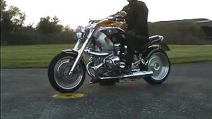 BMW R1200C Custom (XCC) at airport