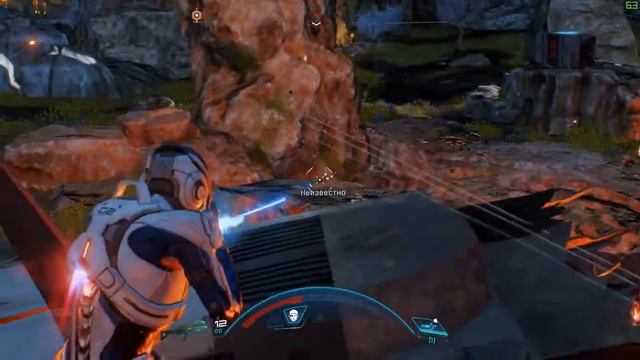 Mass Effect Andromeda #1 инопланетяне,и их собачки,получают в щи )))) смотреть онлайн