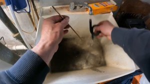 Neglected Muddy Steam Boiler Running Without Water