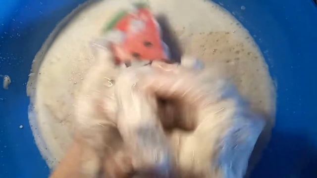 хозяйственное мыло от Эфко / мыление / пена / губка / asmr soap смотреть онлайн