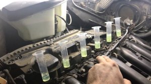 M57n тест форсунок на слив в обратку