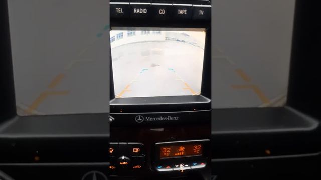 Камера заднего вида команд 2.5 D Мерседес w220 смотреть онлайн