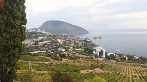 ГУРЗУФ Смотровая площадка Вид на АЮ-ДАГ Красота