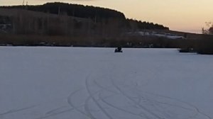 Картинг АКУ 83 на льду