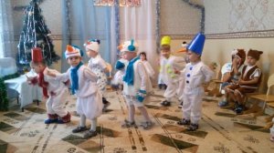 Танец снеговиков