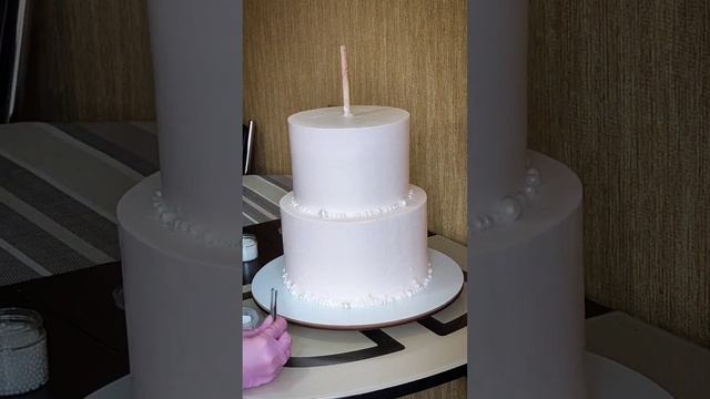 Оформление свадебного торта. ЛЕГКО и просто! смотреть онлайн