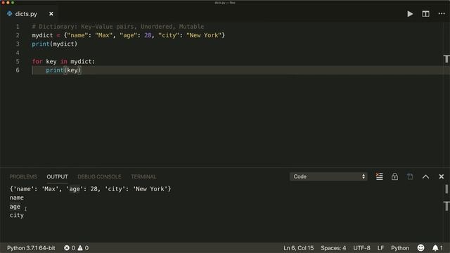 Dictionaries in Python - Advanced Python 03 - Programming Tutorial