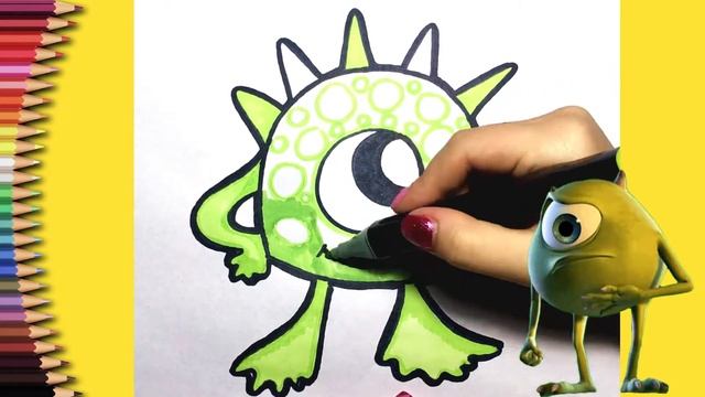 КАК НАРИСОВАТЬ МОНСТРА? HOW TO DRAW A MONSTER? смотреть онлайн