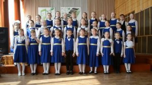 274 Образцовый художественный коллектив Хор младших классов, БУ ДО СМР Сокольская школа искусств