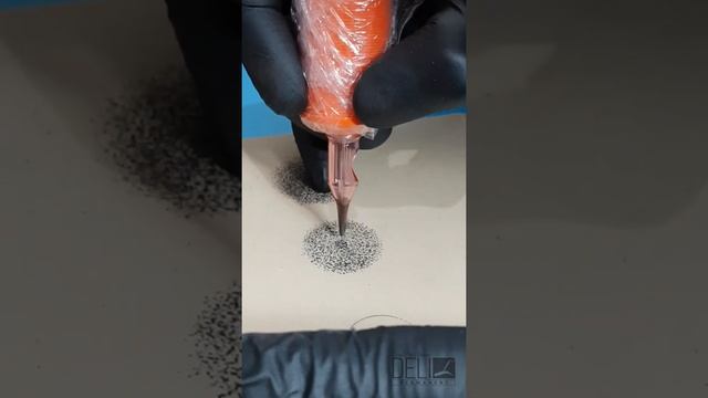 Обучение перманентному макияжу. Тренировка круговых движений⚫️