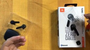 JBL TUNE215 BLUETOOTH TWS UNBOXING