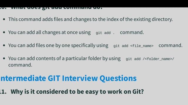 Advanced GIT Interview Questions смотреть онлайн