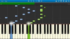 Ария - Беспечный Ангел (на пианино Synthesia)
