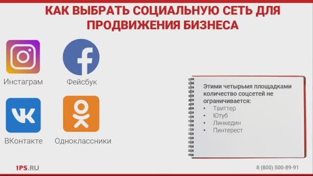 SMM:  Советы по продвижению бизнеса в основных соцсетях